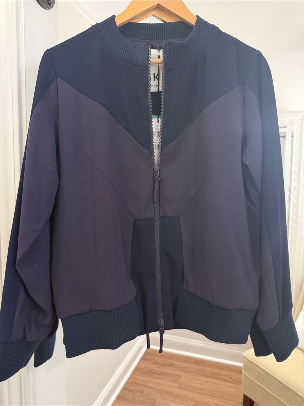 SKFK NWT navy zip up jacket